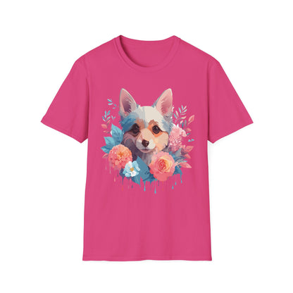 Dog Shirt Unisex Animal Print Tee With Cute Dog Designs And Comfort