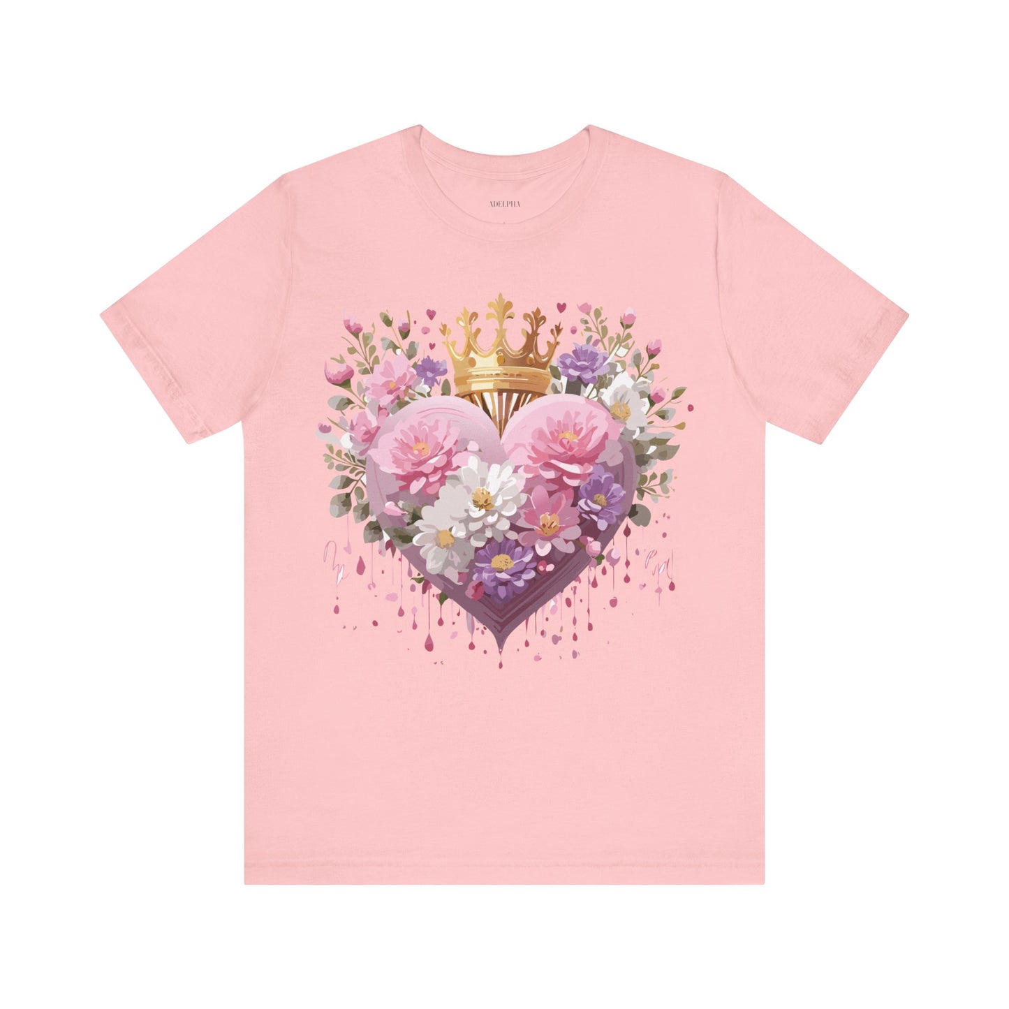 Natural Cotton Tee Shirt - Love story Collection