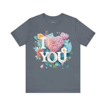 Natural Cotton Tee Shirt - Love Story Collection Printify