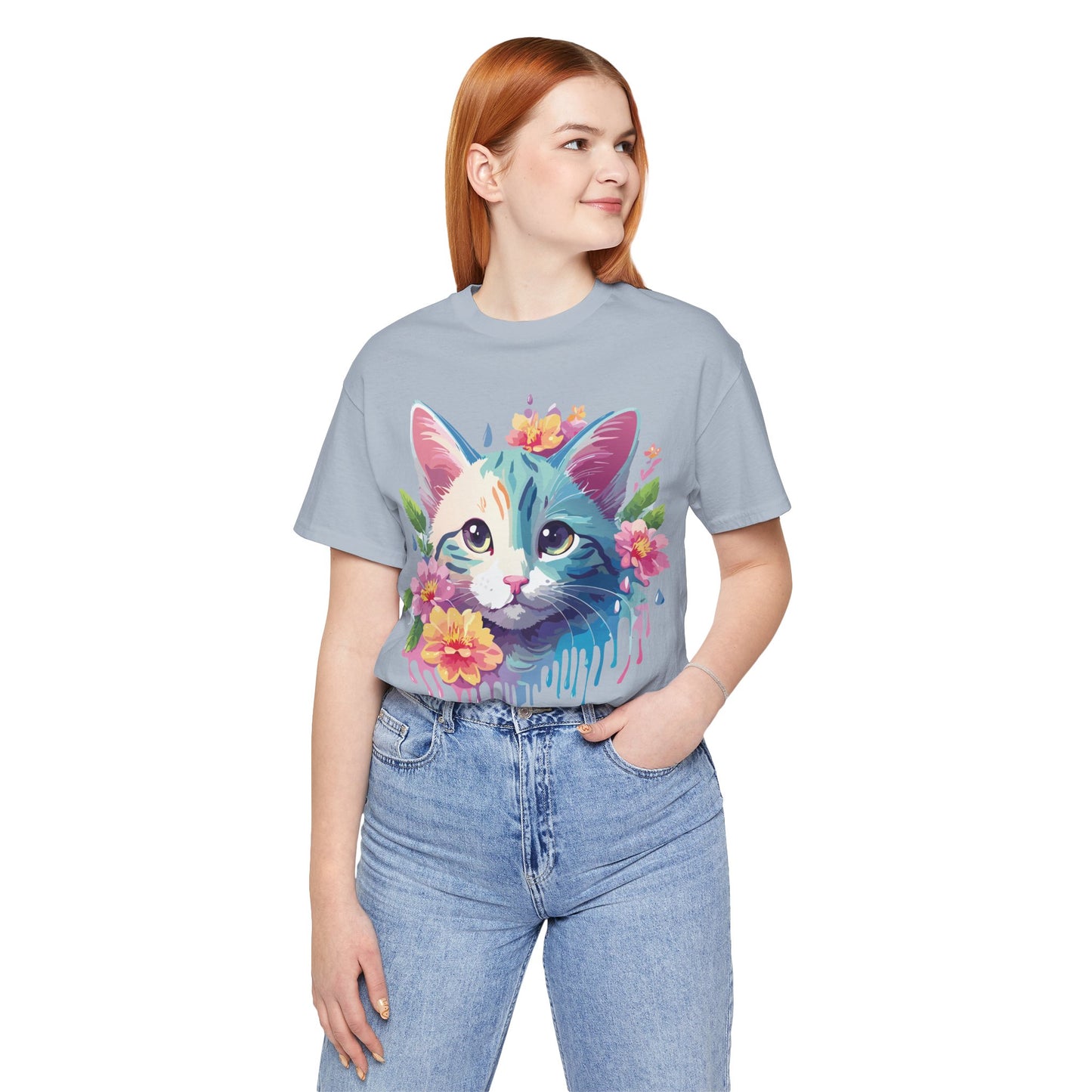 Cat Shirt, Shirt with Cat - ADELPHA