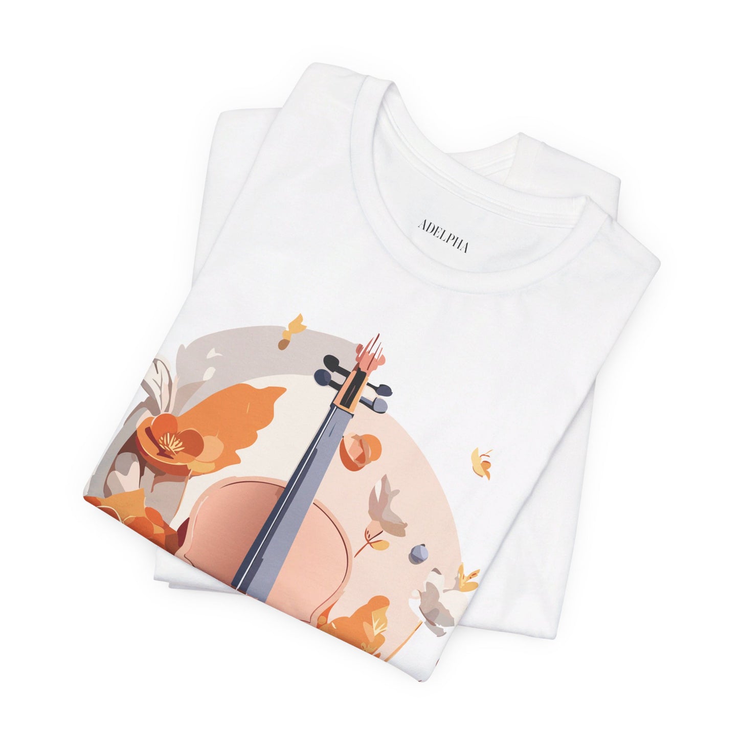 T-shirt en coton naturel - Collection Musique