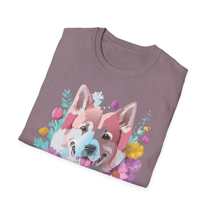 Dog Shirt Unisex Tee Softstyle Cotton Comfort for Animal Lovers