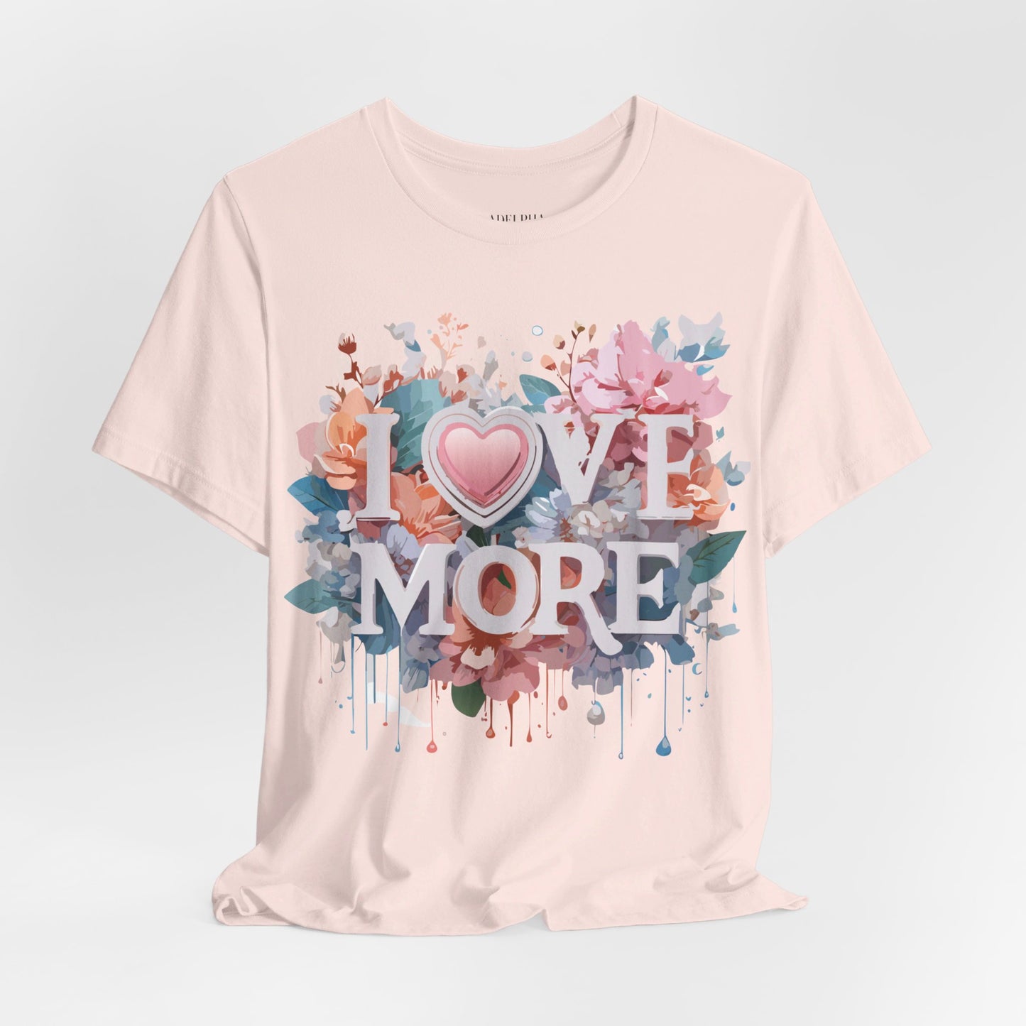 T-Shirt aus natürlicher Baumwolle – Love Story-Kollektion