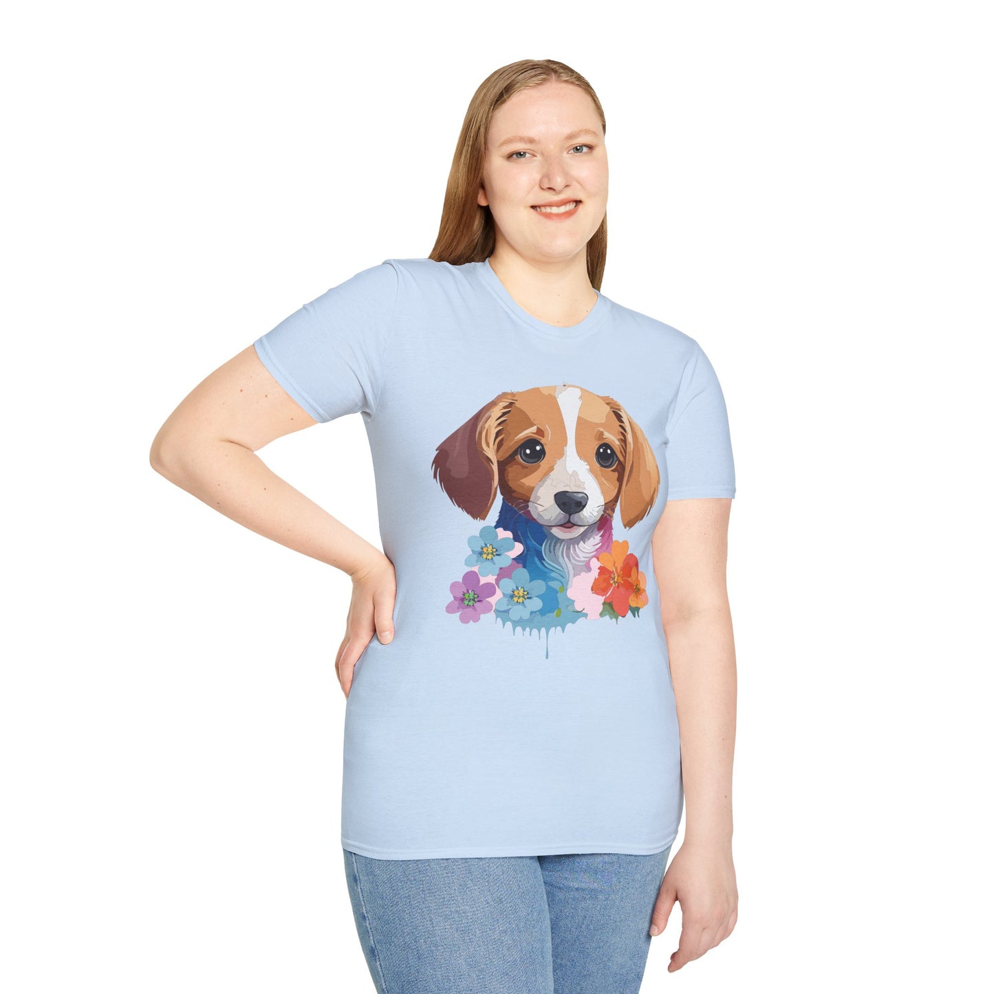 Dog Shirt, Shirt with Dog, Animal Tee, Shirt with Animals