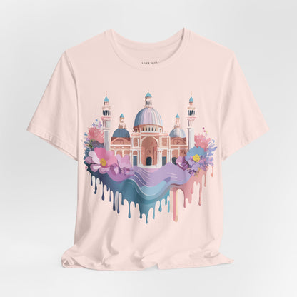 Natural Cotton Tee Shirt - Beautiful Places Collection - Venice Printify