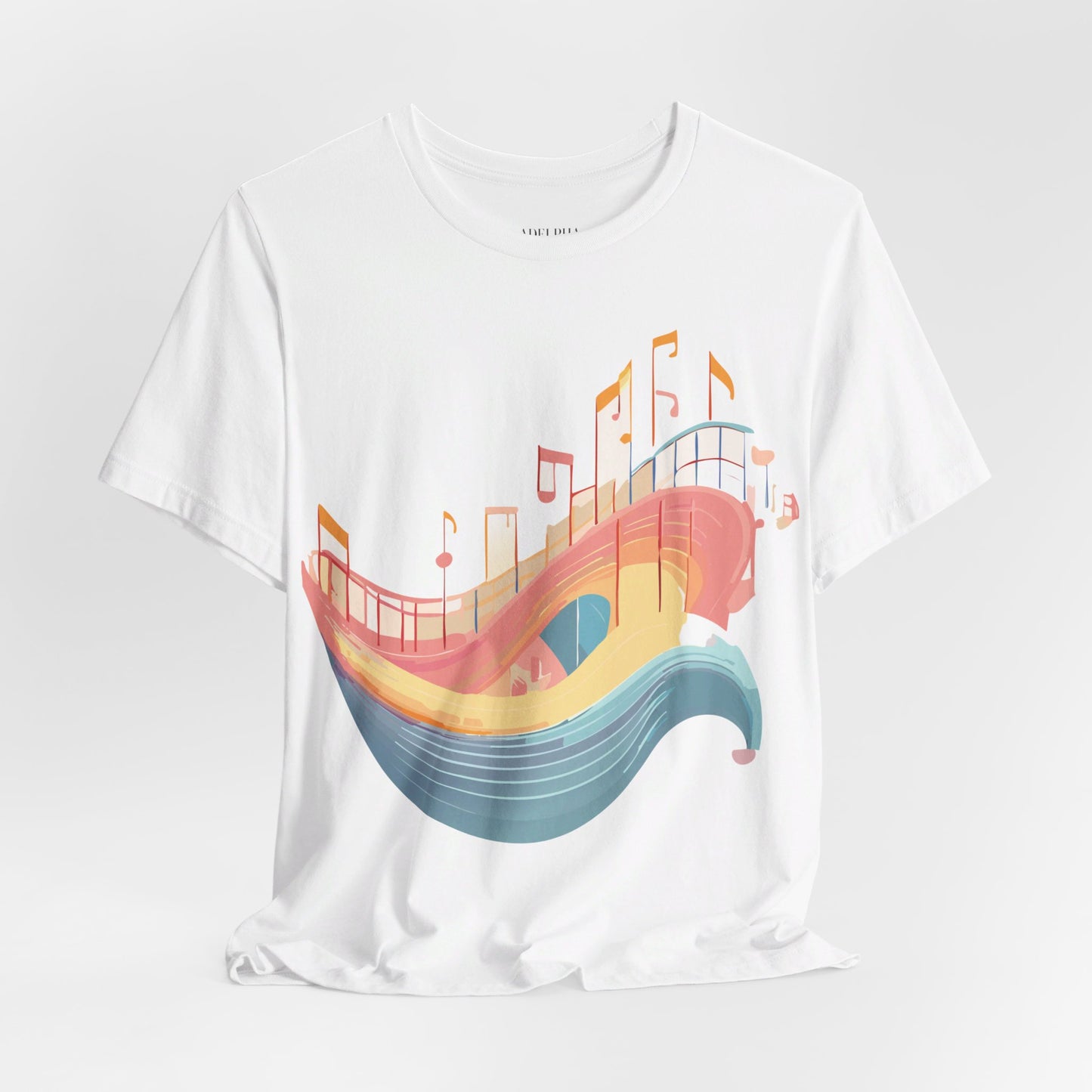 T-shirt en coton naturel - Collection Musique