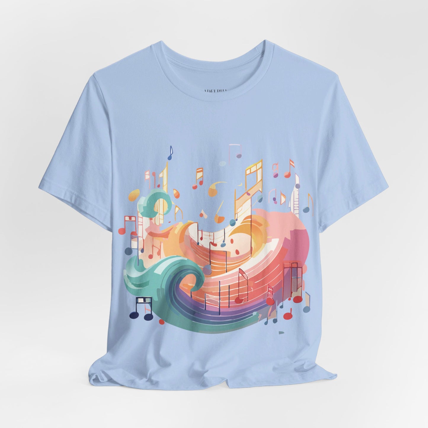 T-shirt en coton naturel - Collection Musique