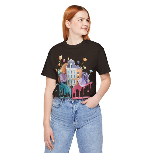Tourist Shirt, Shirt with Amsterdam - ADELPHA