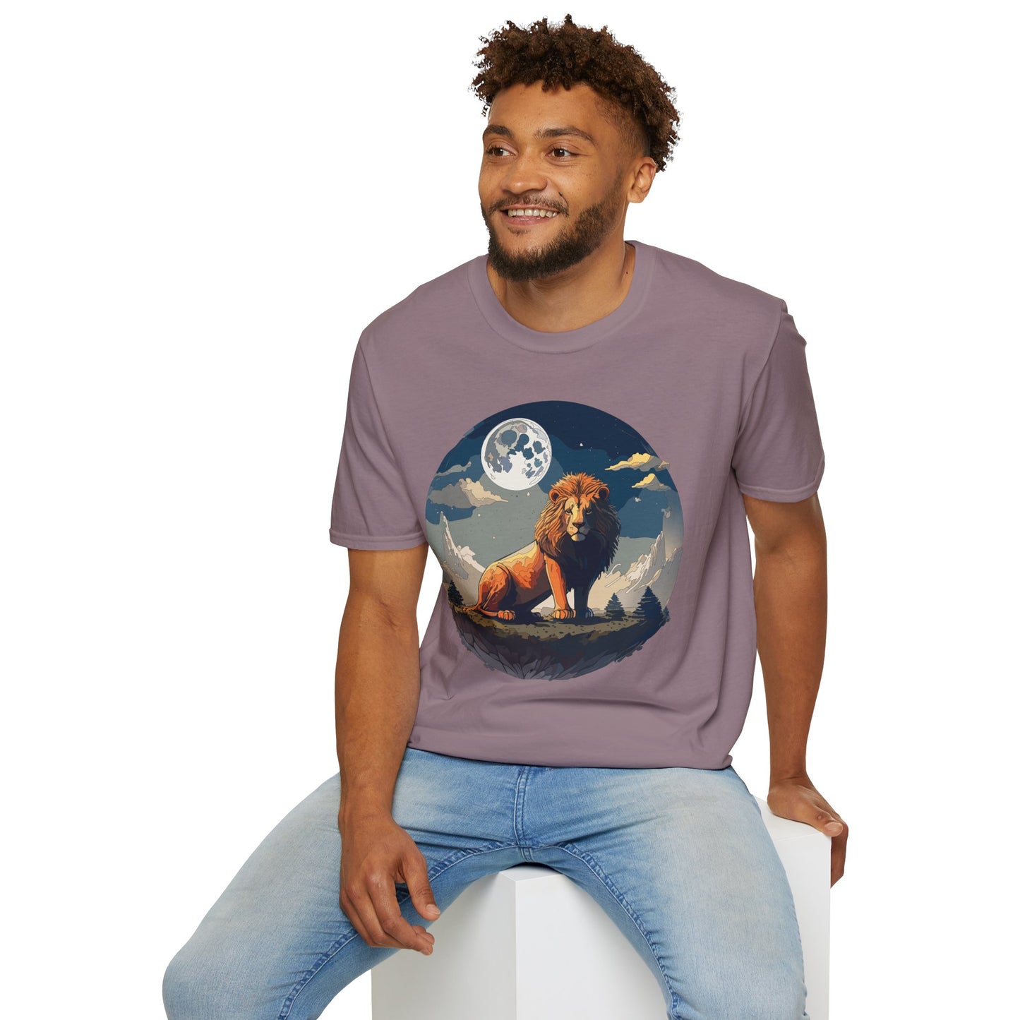 Lion Shirt, Shirt with Lion, Animal Tee, Shirt with Animals