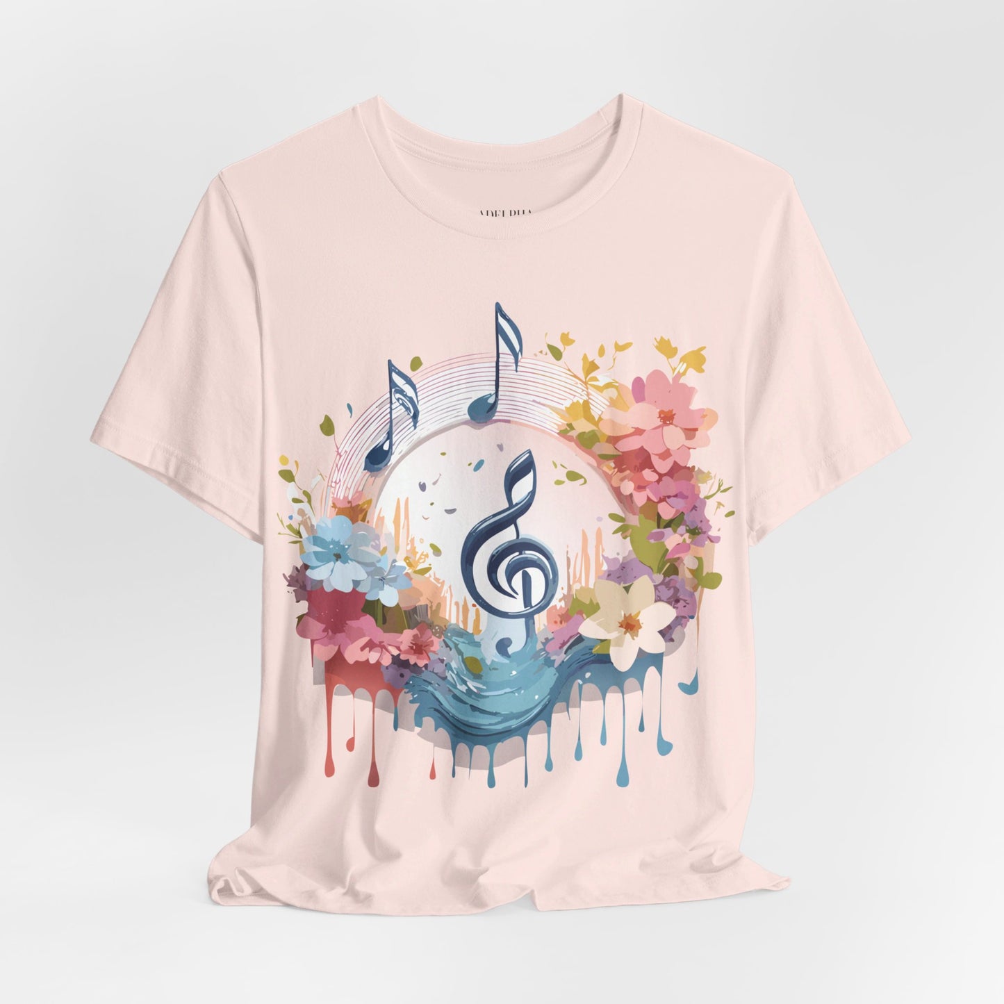 T-shirt en coton naturel - Collection Musique