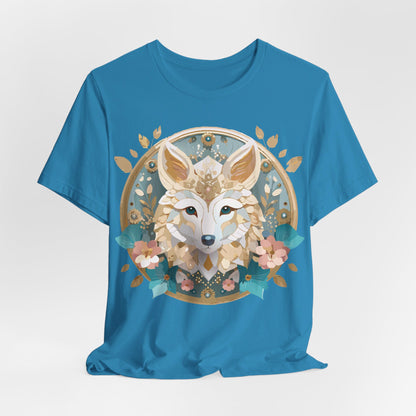 Natural Cotton Tee Shirt - Medallion Collection Printify