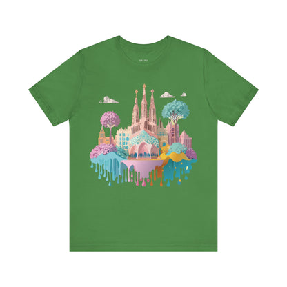 Tourist Shirt, Shirt with Barcelona - ADELPHA