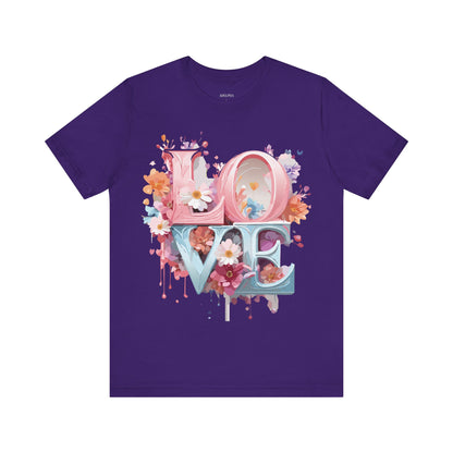 Natural Cotton Tee Shirt - Love Story Collection Printify