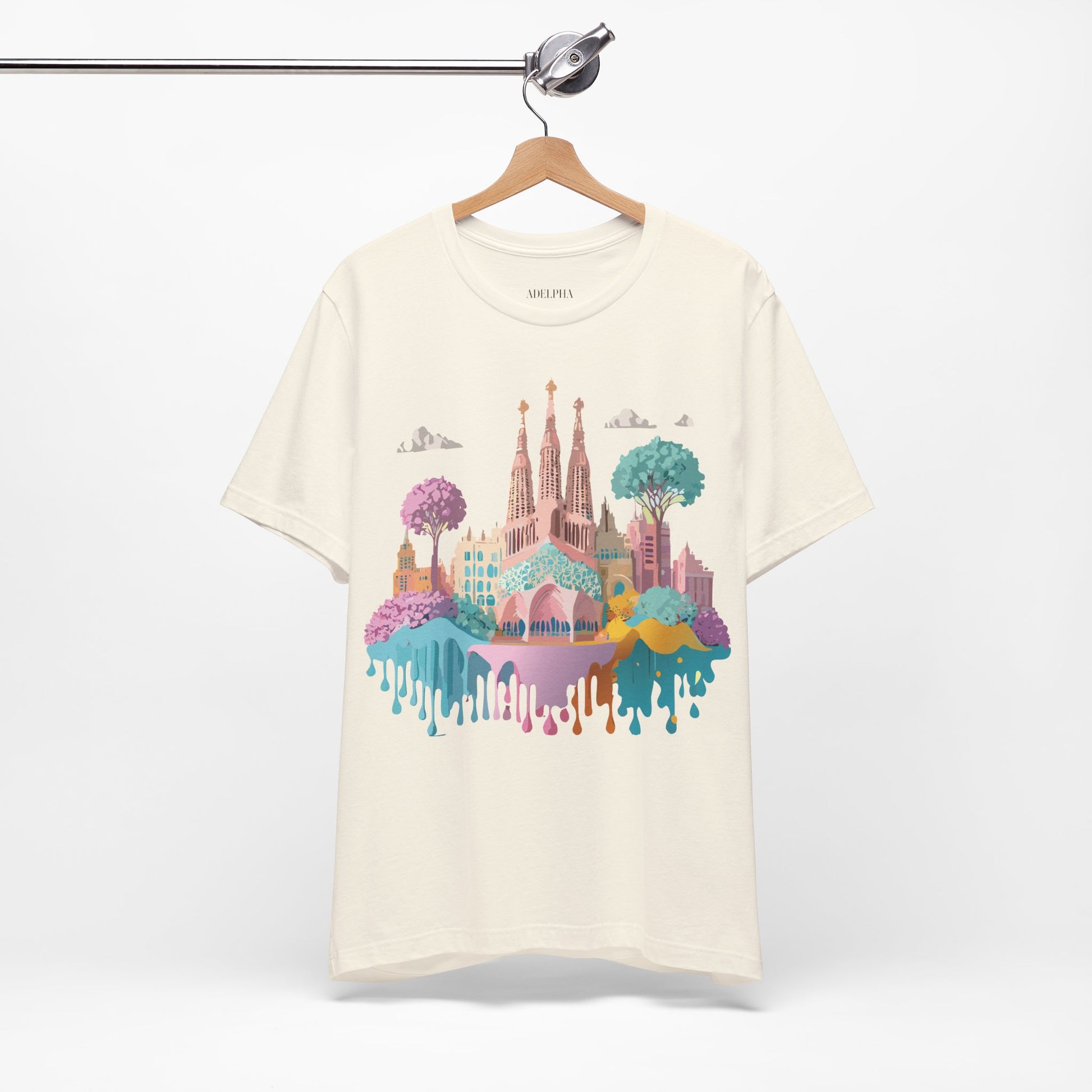 Tourist Shirt, Shirt with Barcelona - ADELPHA
