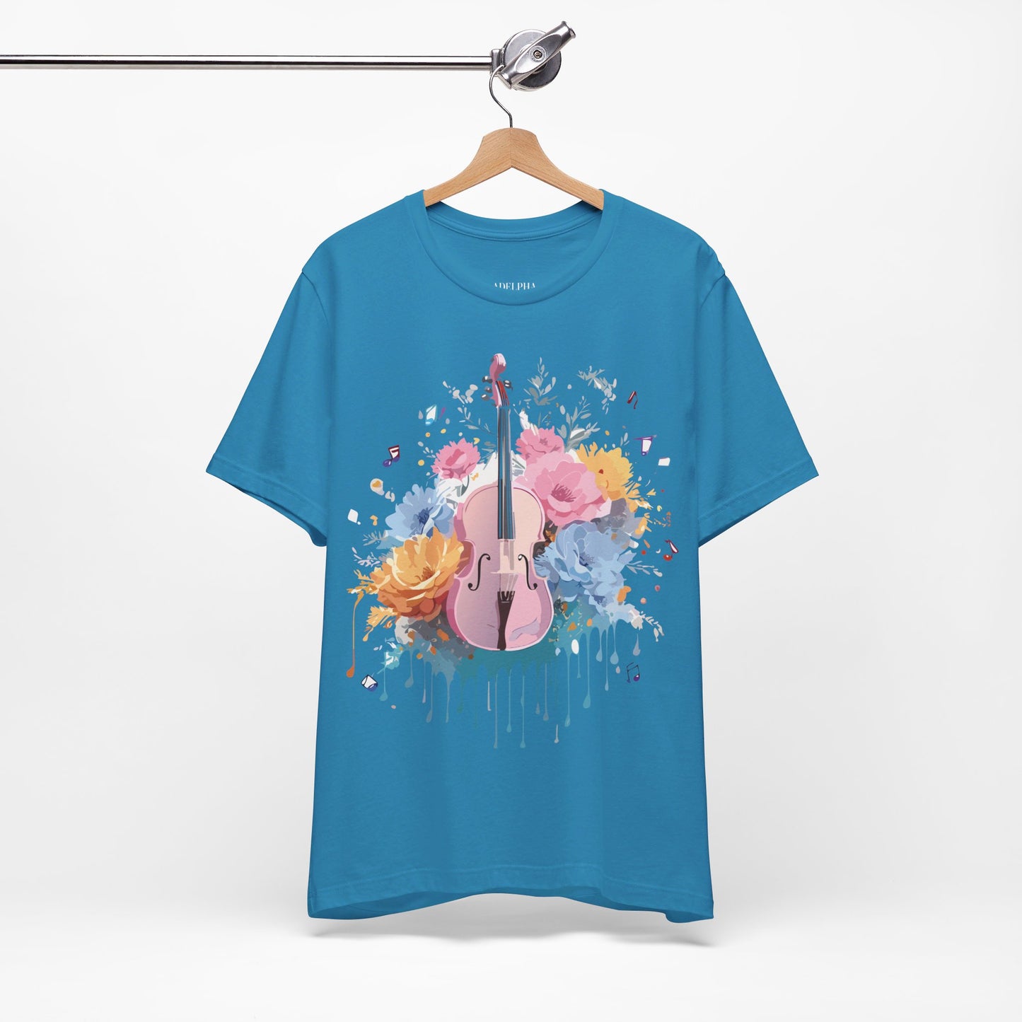 Natural Cotton Tee Shirt - Music Collection