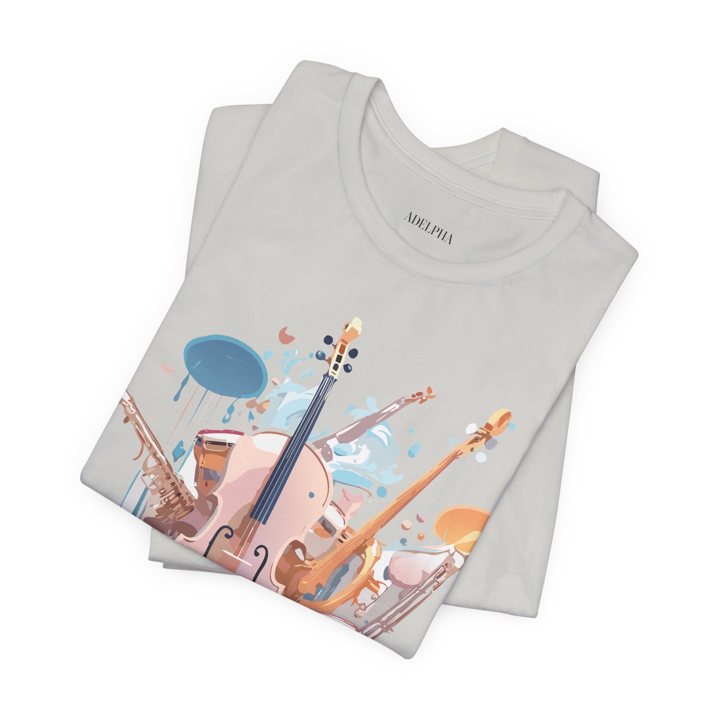 Natural Cotton Tee Shirt - Music collection