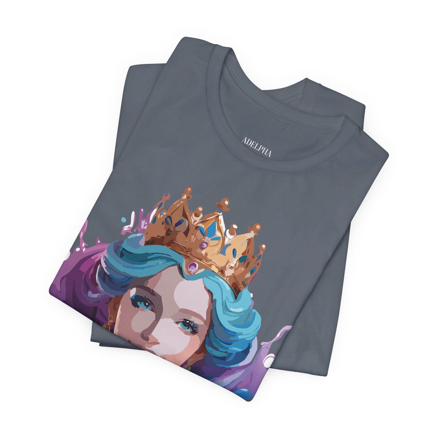 T-Shirt aus natürlicher Baumwolle – Queen Collection