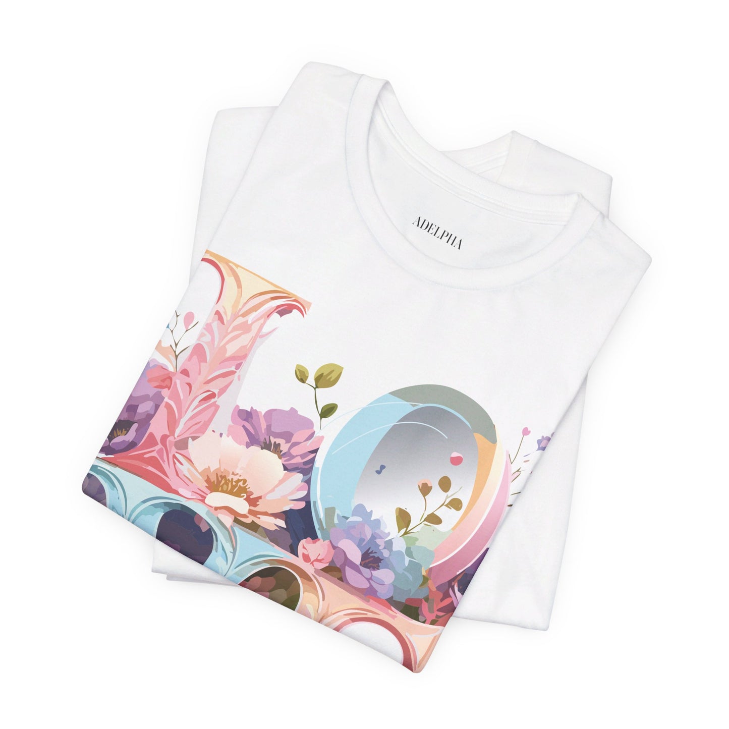 T-shirt en coton naturel - Collection Love story