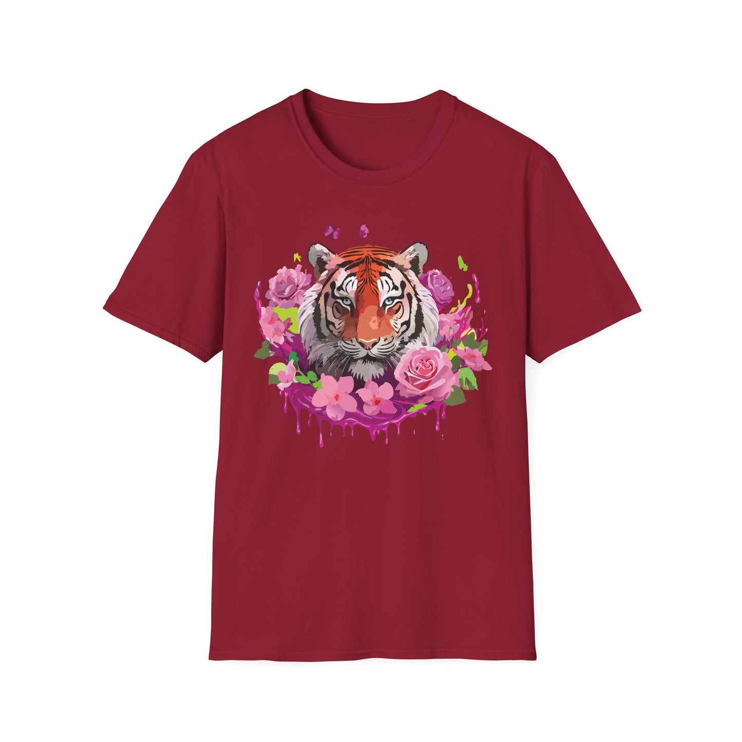 Tiger Shirt, Shirt with Tiger, Animal Tee, Shirt with Animals