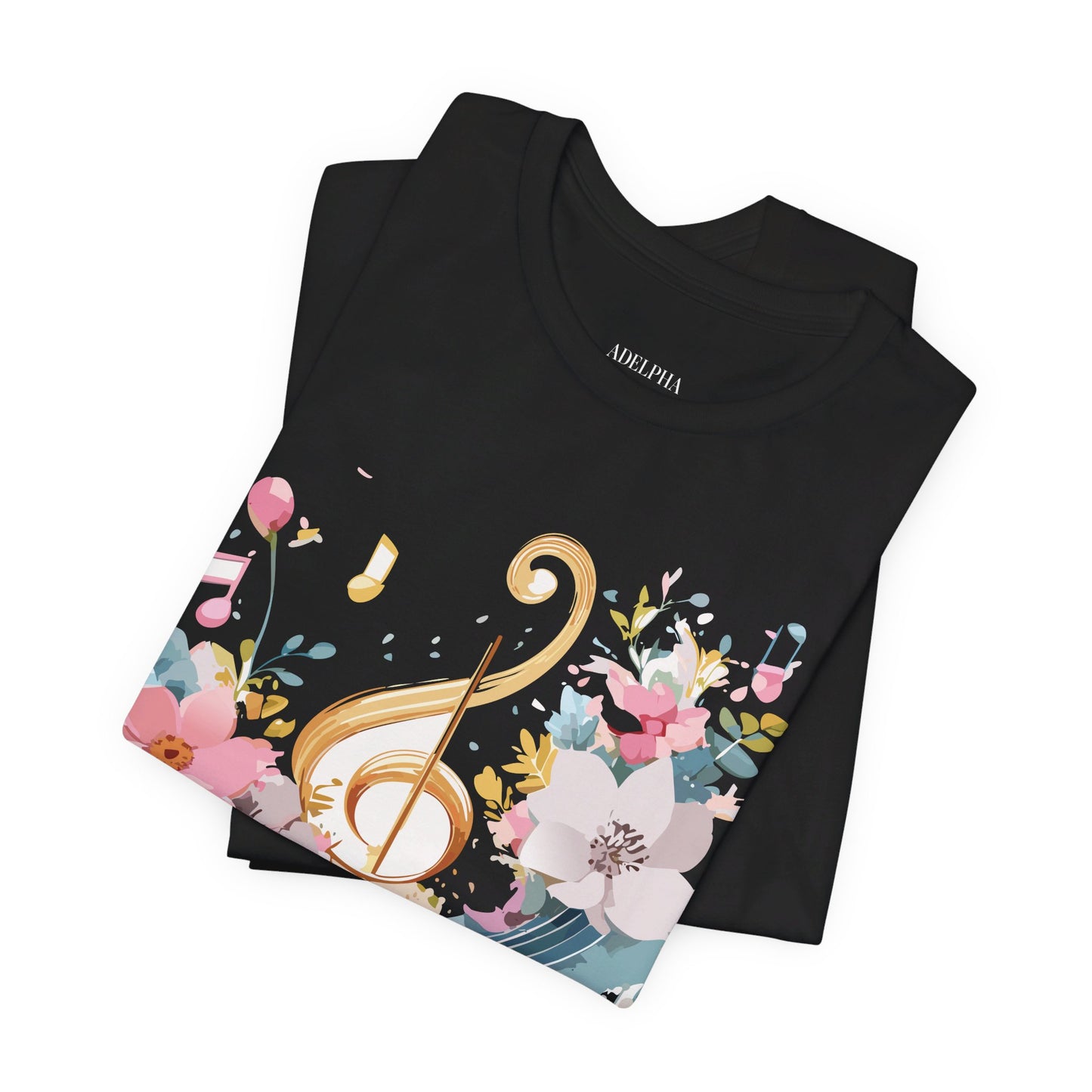 T-shirt en coton naturel - Collection Musique