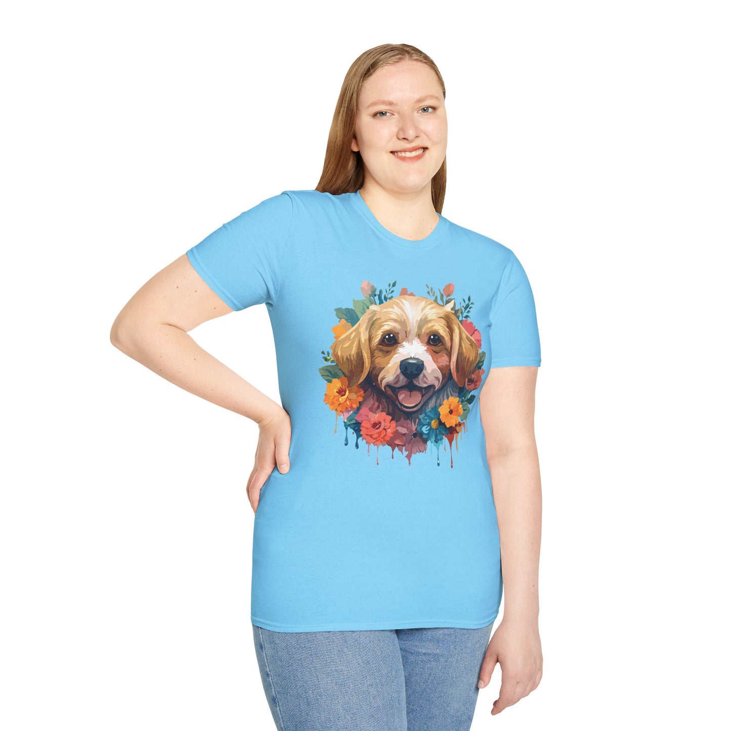 Dog Shirt, Shirt with Dog, Animal Tee, Shirt with Animals