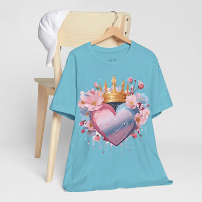 Natural Cotton Tee Shirt - Love story Collection Printify