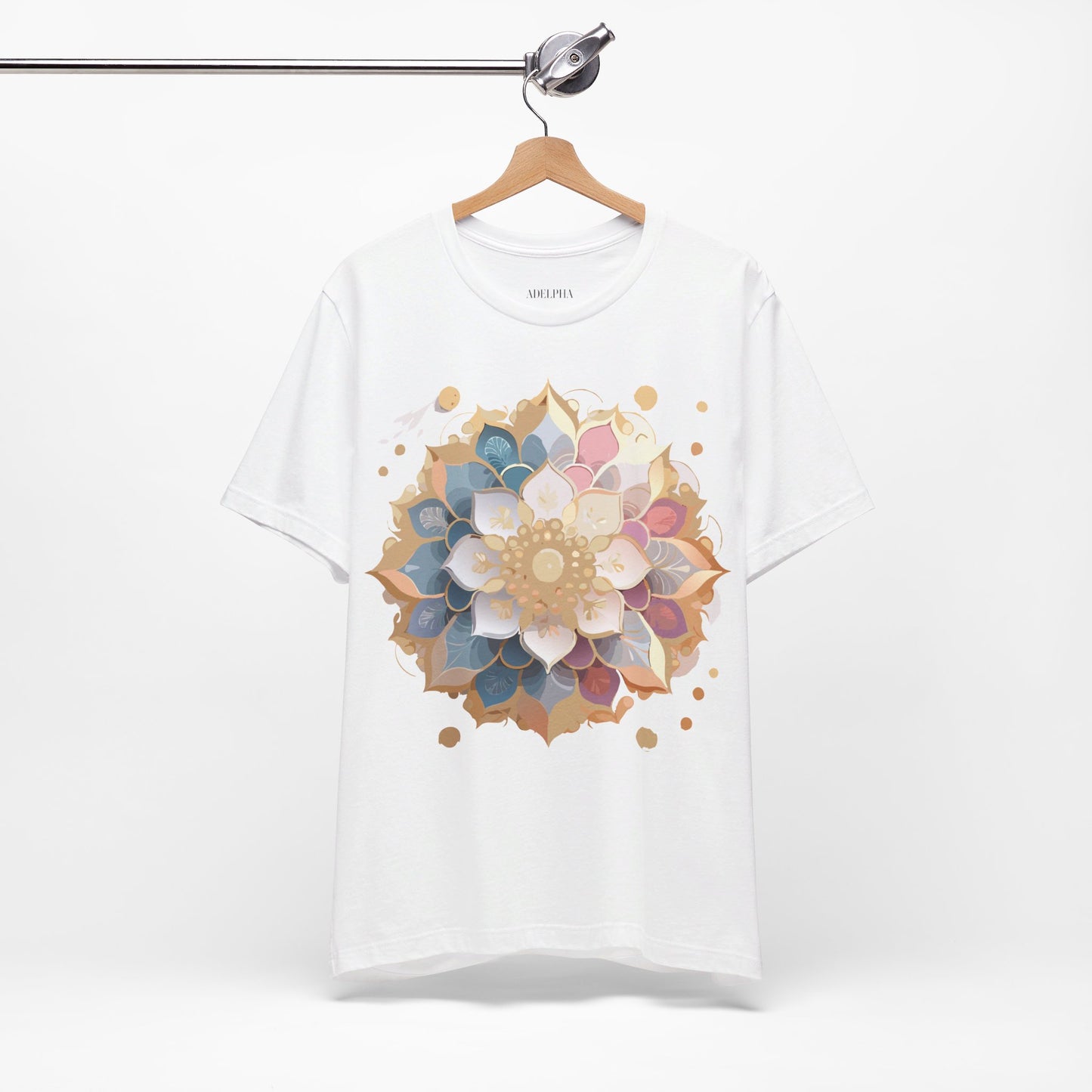 T-Shirt aus natürlicher Baumwolle – Medallion-Kollektion