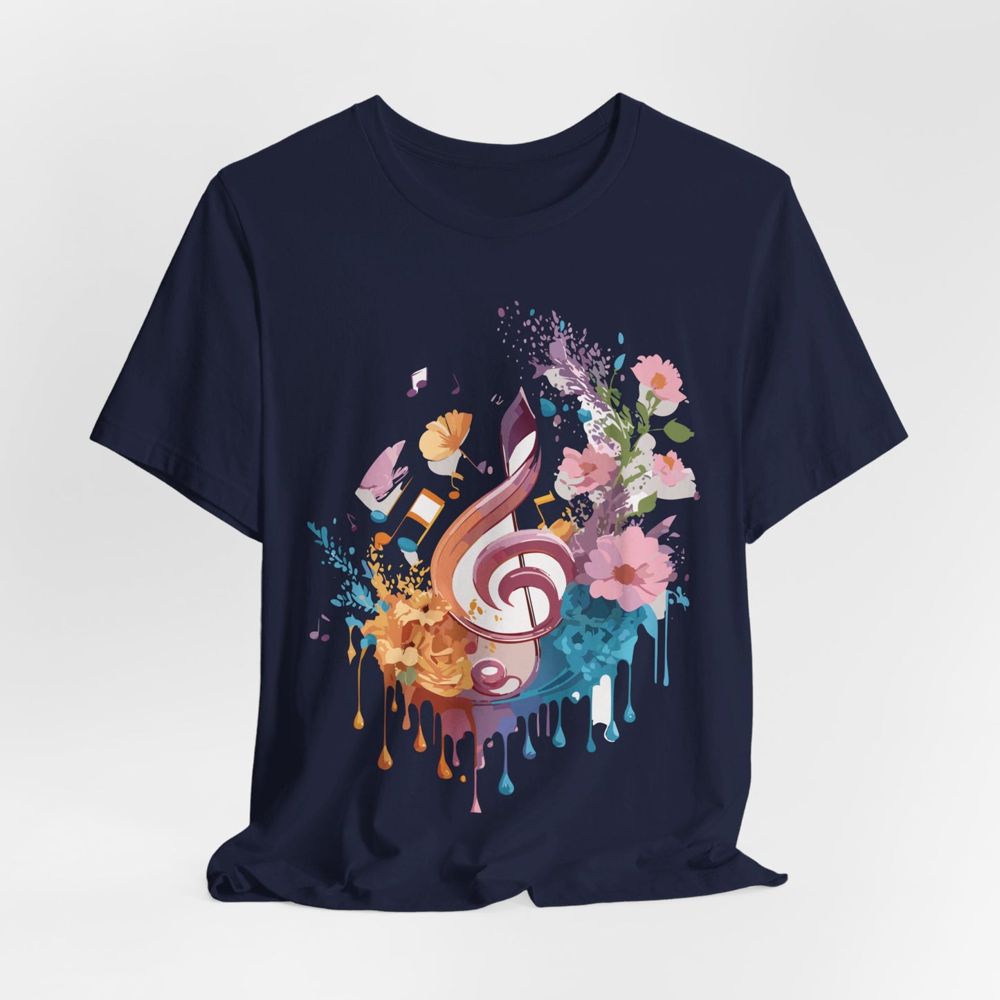 T-shirt en coton naturel - Collection Musique