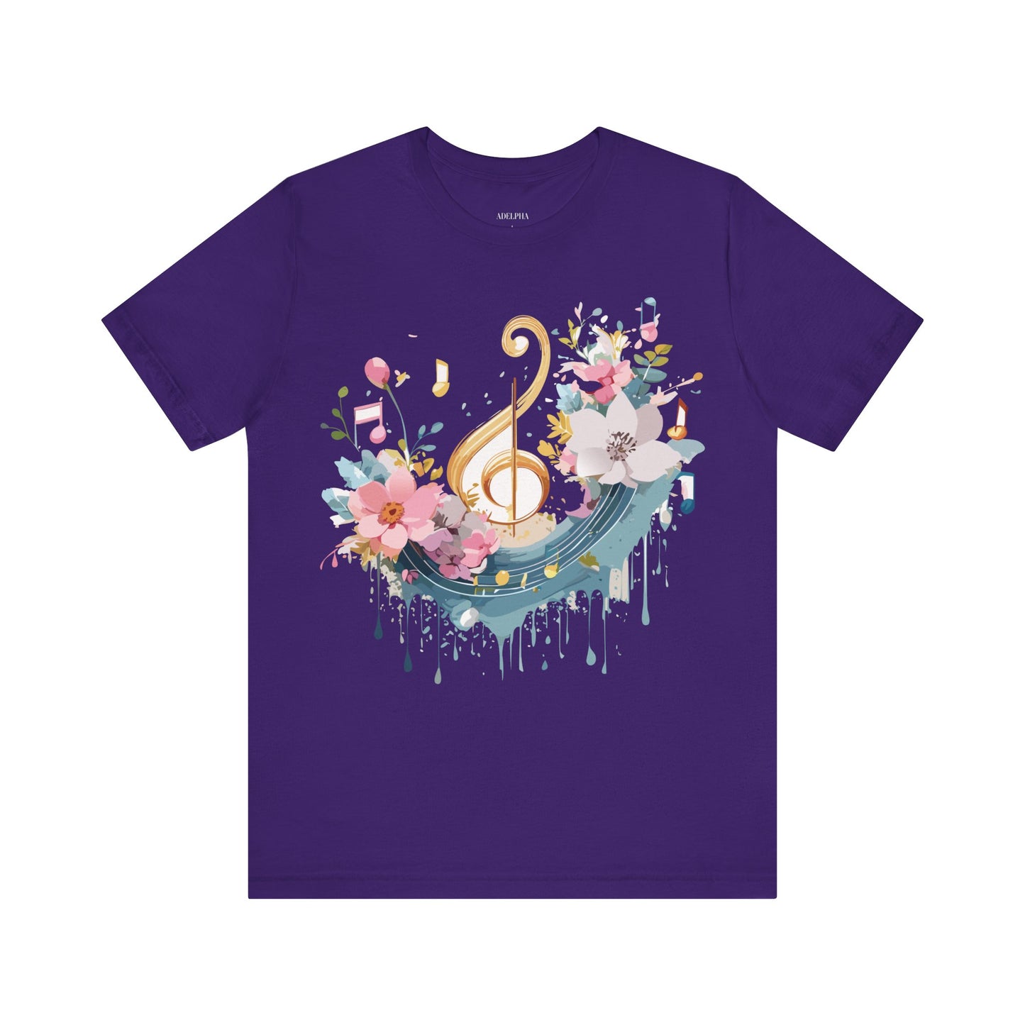 T-shirt en coton naturel - Collection Musique