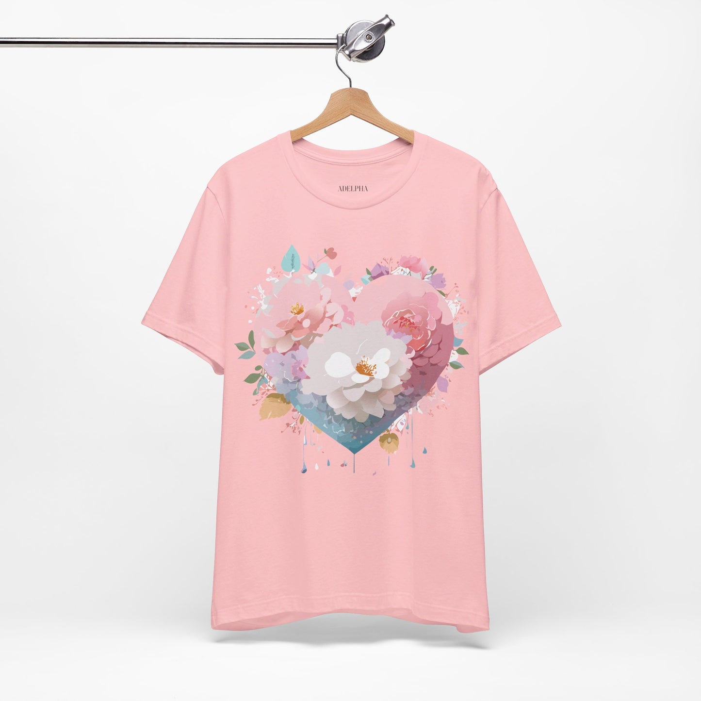 T-shirt en coton naturel - Collection Love story