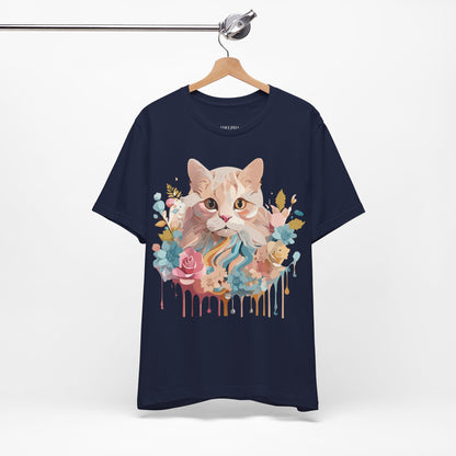 Cat Shirt, Shirt with Cat - ADELPHA