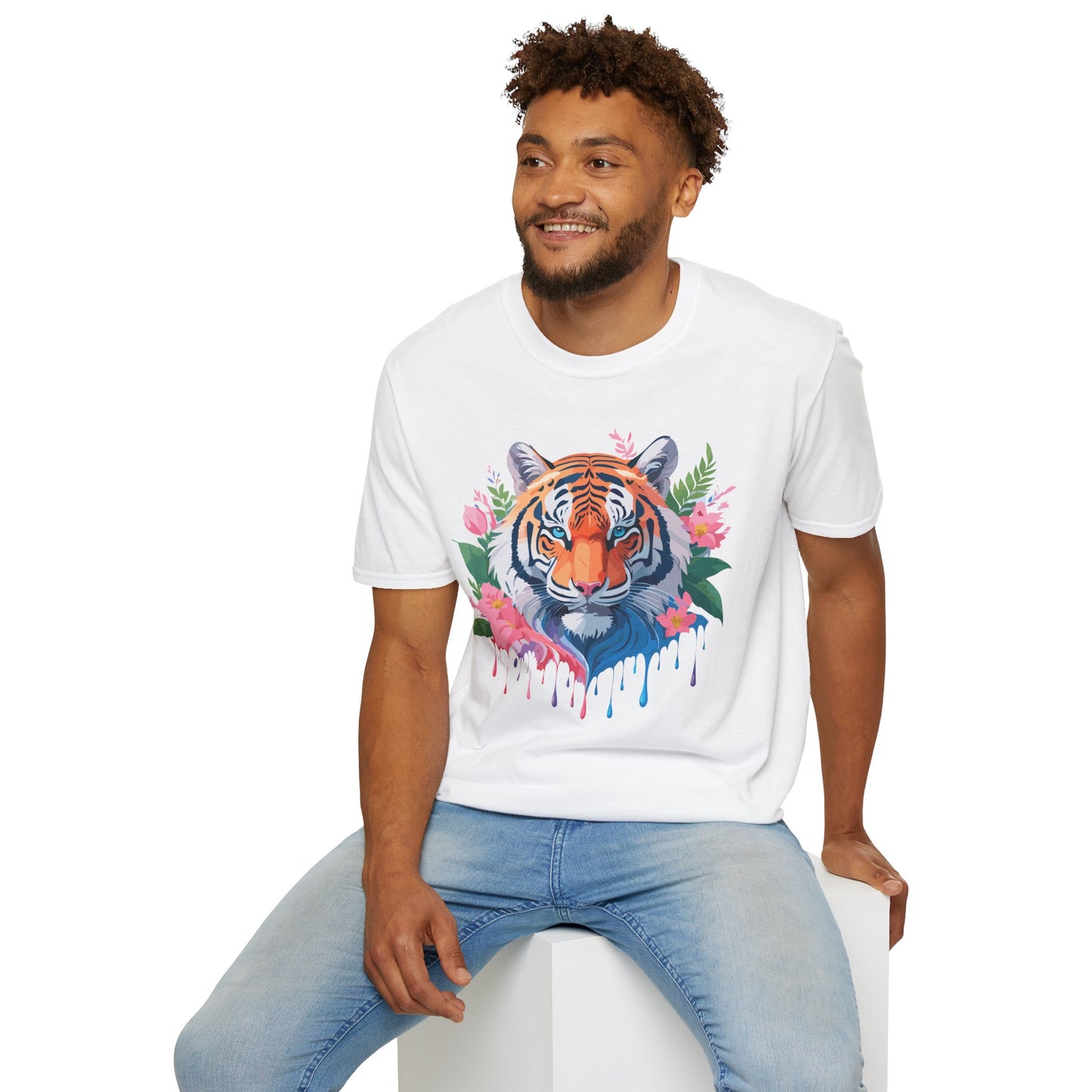 Tiger Shirt, Shirt with Tiger, Animal Tee, Shirt with Animals