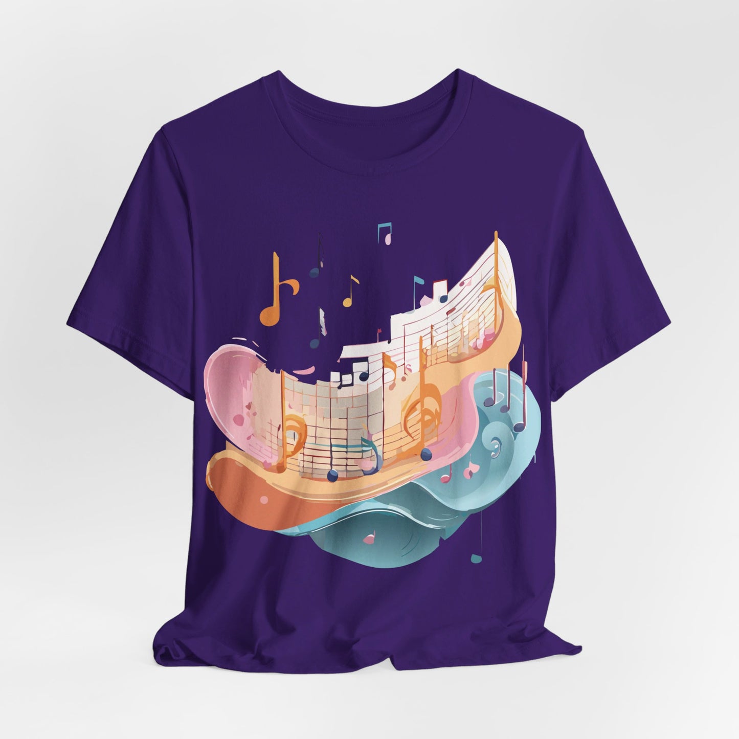 T-shirt en coton naturel - Collection Musique