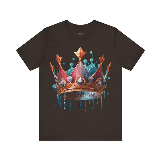 T-Shirt aus natürlicher Baumwolle – Queen Collection