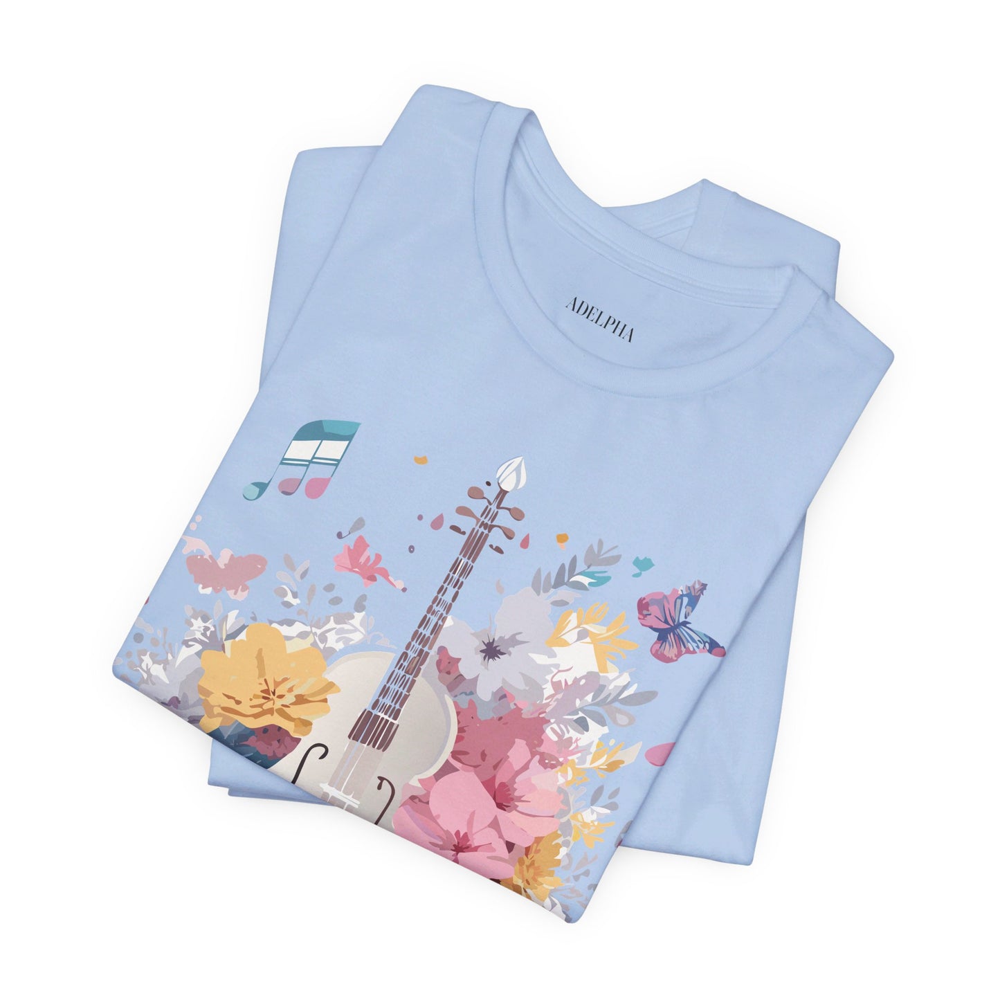 Natural Cotton Tee Shirt - Music collection