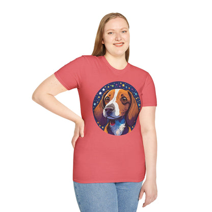 Dog Shirt Unisex Animal Tee Gildan Softstyle 64000 Short Sleeve
