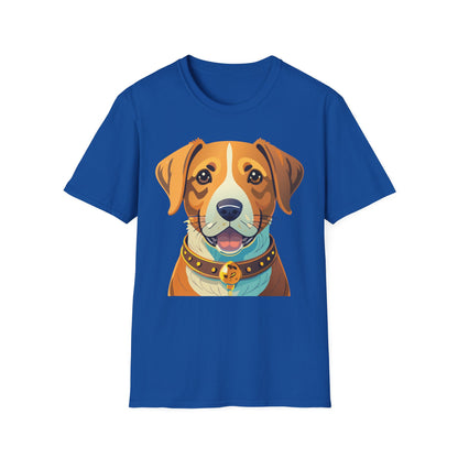 Dog Shirt Unisex Animal Tee Gildan Softstyle 64000 Cotton Tee
