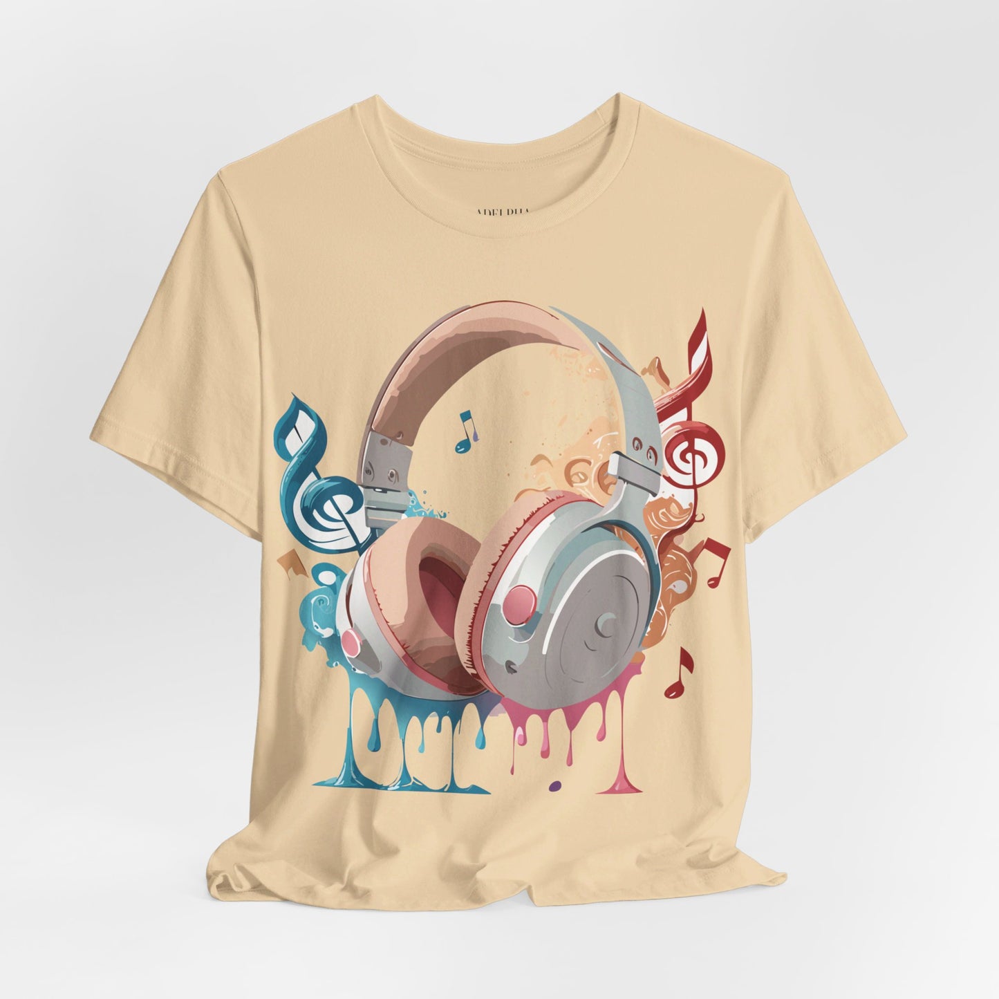 T-shirt en coton naturel - Collection Musique