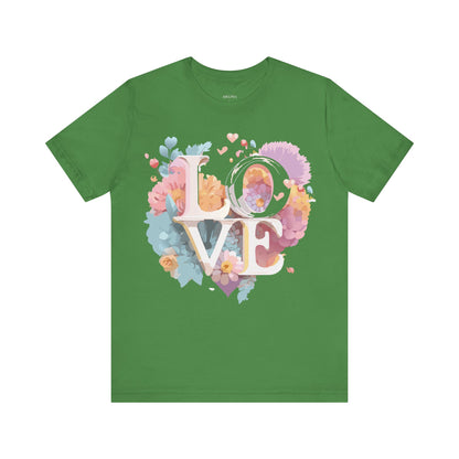 Natural Cotton Tee Shirt - Love Story Collection Printify