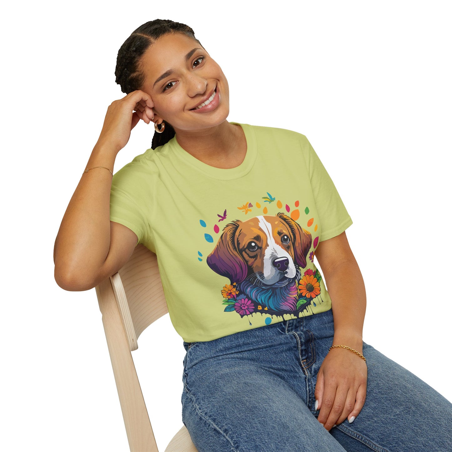 Dog Shirt, Shirt with Dog, Animal Tee, Shirt with Animals