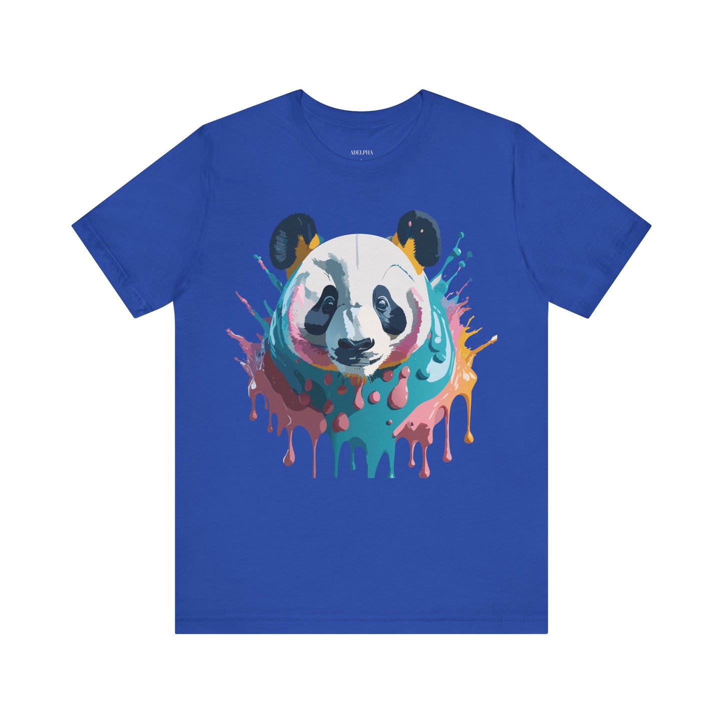 T-Shirt aus natürlicher Baumwolle mit Panda