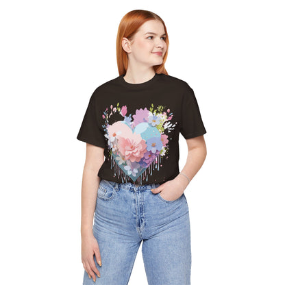 Natural Cotton Tee Shirt - Love Story Collection Printify