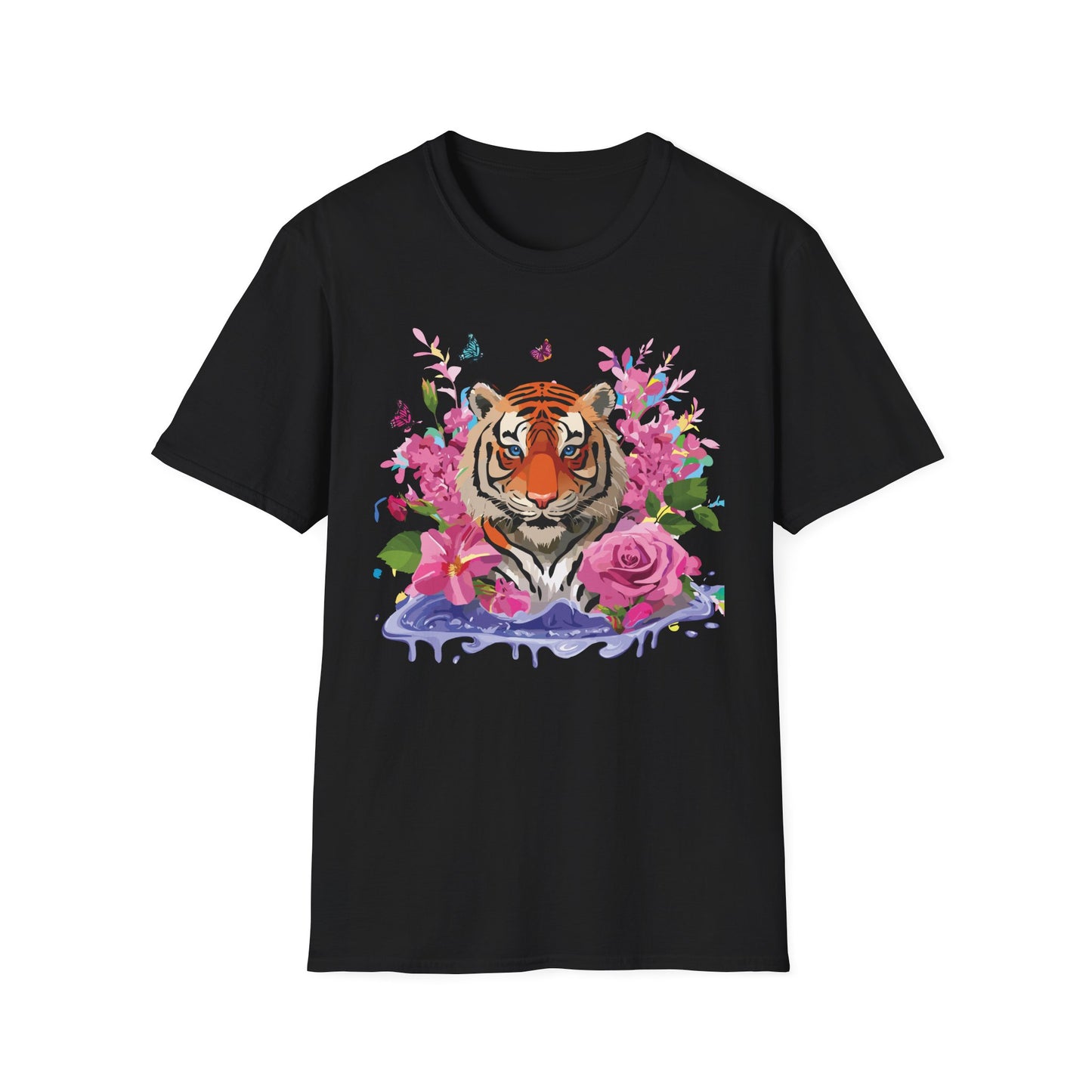 Tiger Shirt, Shirt with Tiger, Animal Tee, Shirt with Animals