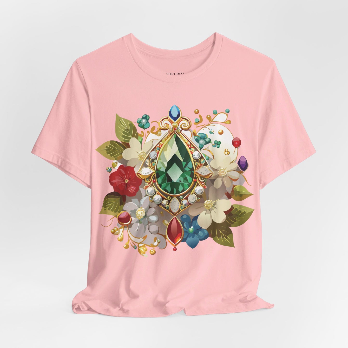 T-Shirt aus natürlicher Baumwolle – Queen Collection