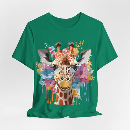 Shirt with Animals | Giraffe Printify