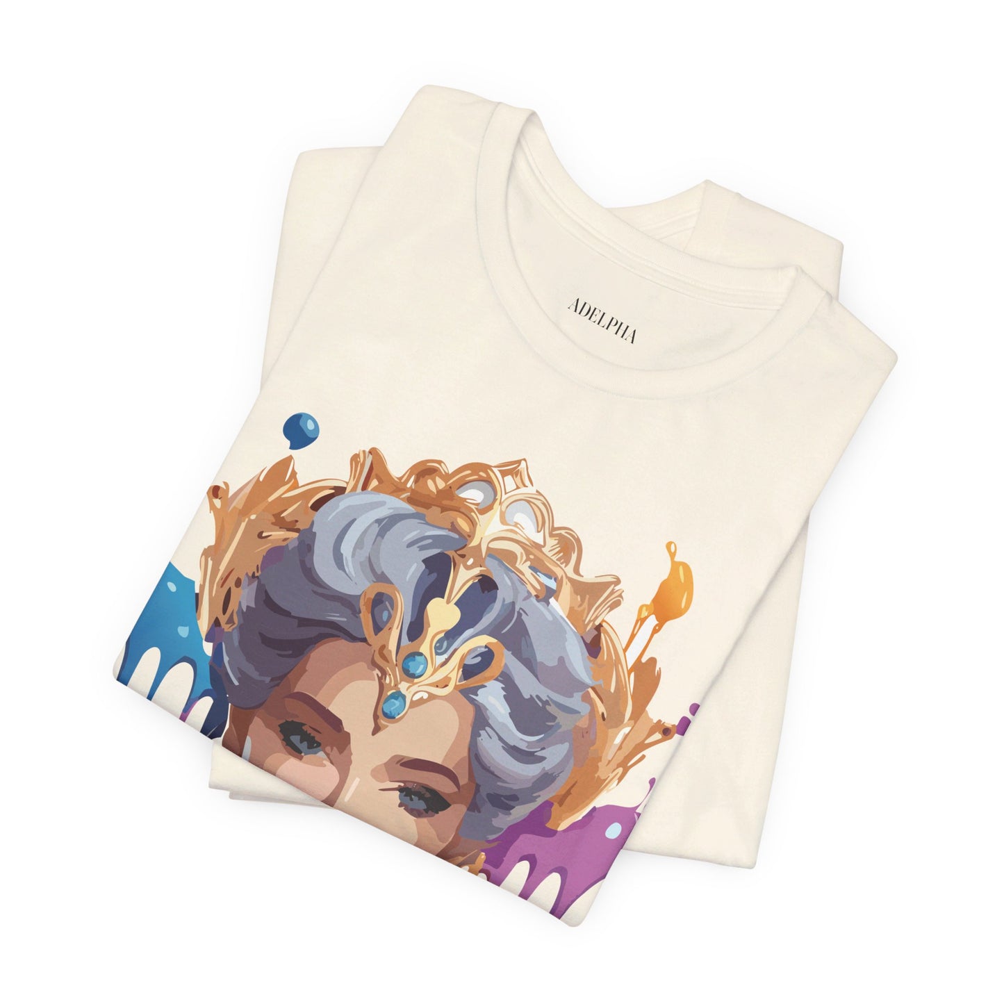 Natural Cotton Tee Shirt - Queen Collection