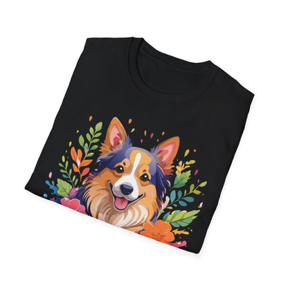 Dog Shirt Unisex Animal Tee Softstyle Gildan 64000 Cotton Tee