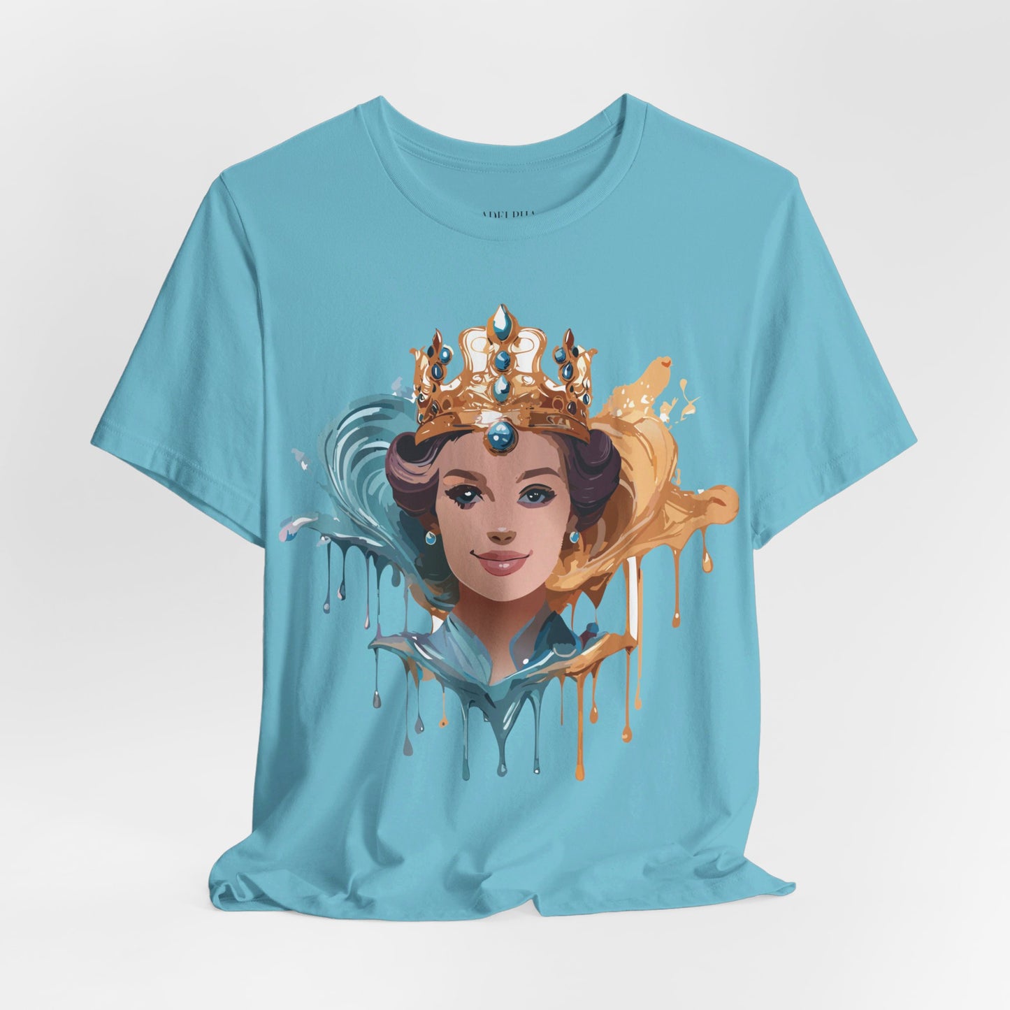 T-Shirt aus natürlicher Baumwolle – Queen Collection