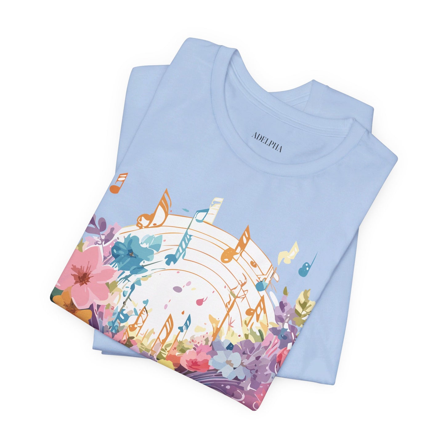 T-shirt en coton naturel - Collection Musique