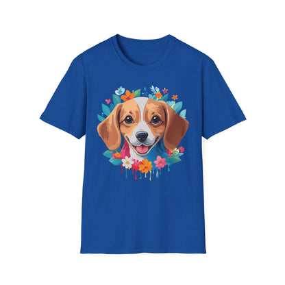Unisex Dog Shirt Animal Tee Gildan Softstyle 64000 Cotton Tee